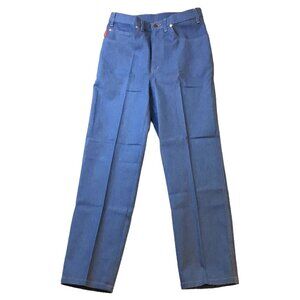 NWT Mustang Straight Leg Blue Denim Jeans Mid Rise Mens Size 32x30